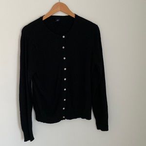 Gap Black Cardigan with Rhinestones size XL